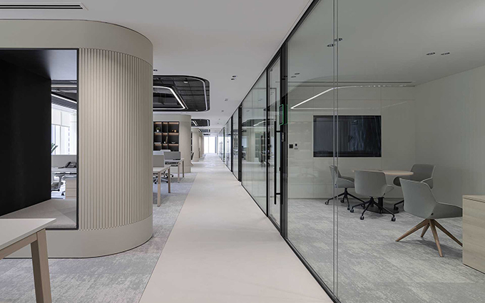 Latest company case about United Arab Emirates Office Partition Customization Project