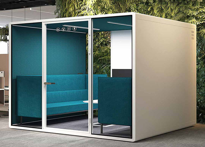 Slient Booth Quiet Space Soundproof Office Booth Silent Meeting Room Quiet Working ...