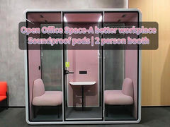 Open Office Space-A better workplace Soundproof pods | 2 person booth