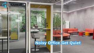 Noisy Open Office? Your Perfect Office Privacy Pod!