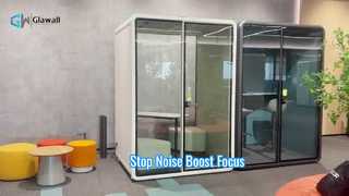 Need soundproof booth to  block surrounding chatter?Clearer calls, fewer distractions, better work.