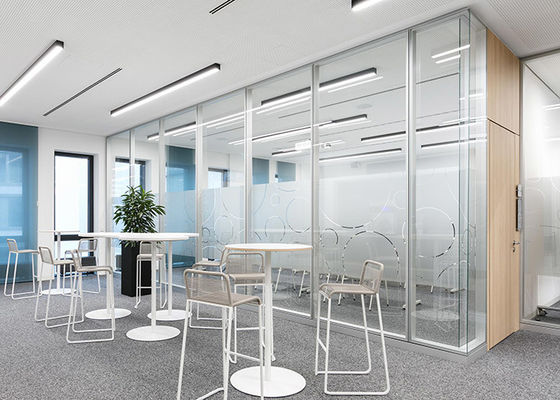 Smart Dimming Glass Applications Across Industries office glass partition wall