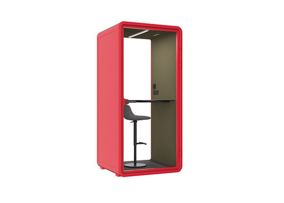 Silent Cabin Pods Small Single Phone Booth For Calling 1 Person Acoustic Pods Noise Reduction