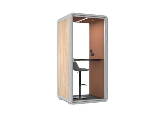Silent Cabin Pods Small Single Phone Booth For Calling 1 Person Acoustic Pods Noise Reduction