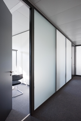 Smart Dimming glass partition wall Glawall Polymer Dispersed Liquid Crystal Privacy Adjustment