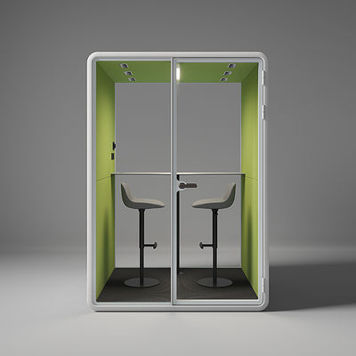 STC30dB Soundproofing Acoustic Meeting Pod with RT0.75s Reverberation Time in S, M, SL, L, XL Sizes