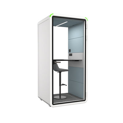 STC30dB Sound Insulation Soundproof Booth with 4000K Natural Light and 100-240V Power Supply Private Meeting Pod