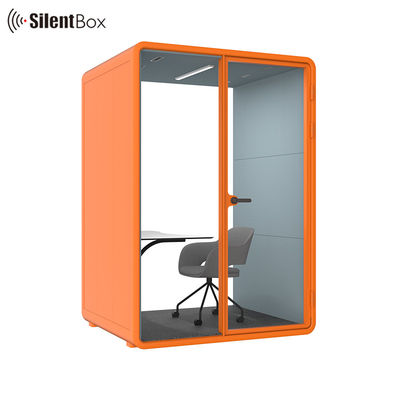 Indoor Two People Private Conference Small Soundproof Acoustic Cabinet Sound Insulation Privacy Pods