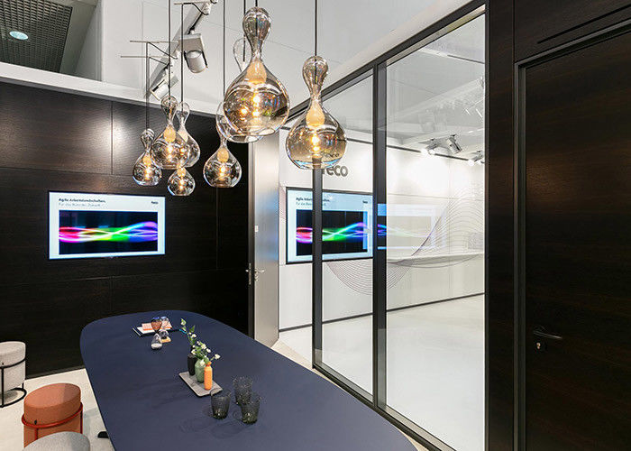 privacy glass Smart Dimming Glass partition wall smart glazed with controller single/double glass