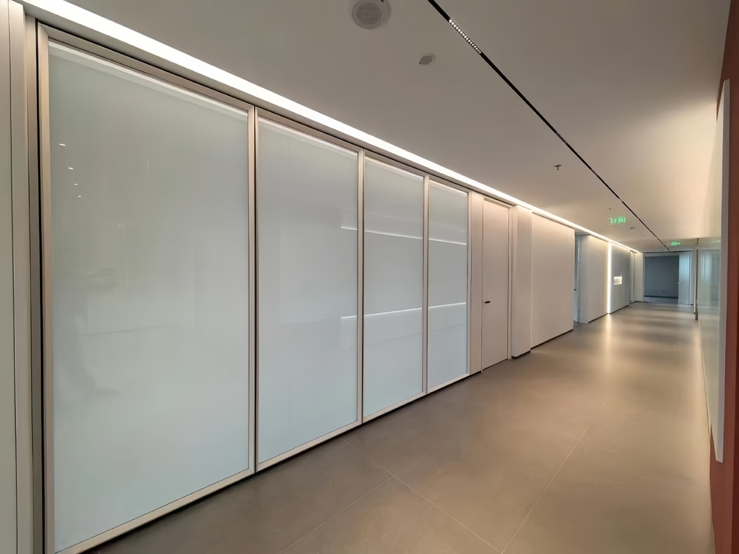 Glass partition wall dimming glass privacy smart glass control transparent with electric power supply