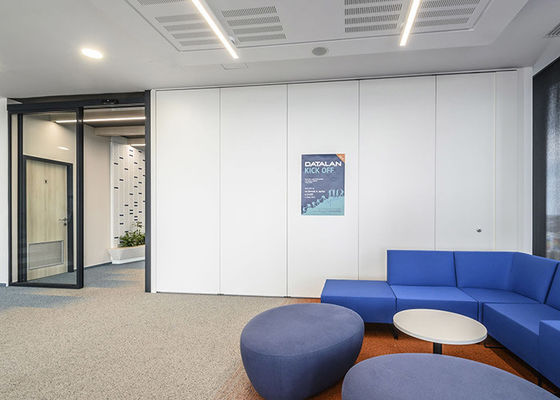 Customizable Modular Solid Partition Walls Melamine Board Wall Partition Steel Panel Reduce 48db