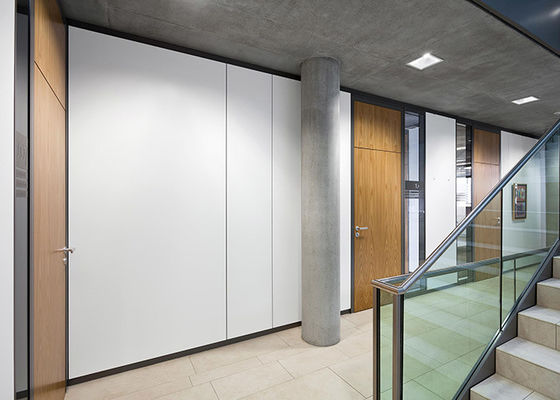 High Sound Insulation Solid Glass Wall Double Panel Partition Safety Modular Partition Wall
