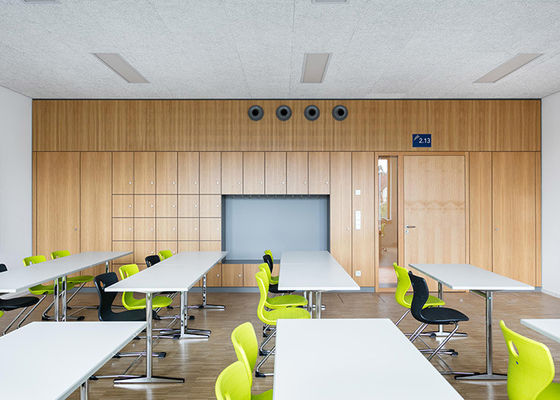 Eco-Friendly Demountable Solid Partition Wall Steel Fireproof Board Privacy Meeting Partition Wall