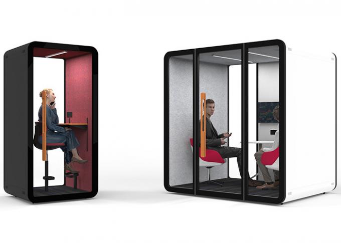 Slient Booth Excellent soundproof booth round angle silent booth every color options ...